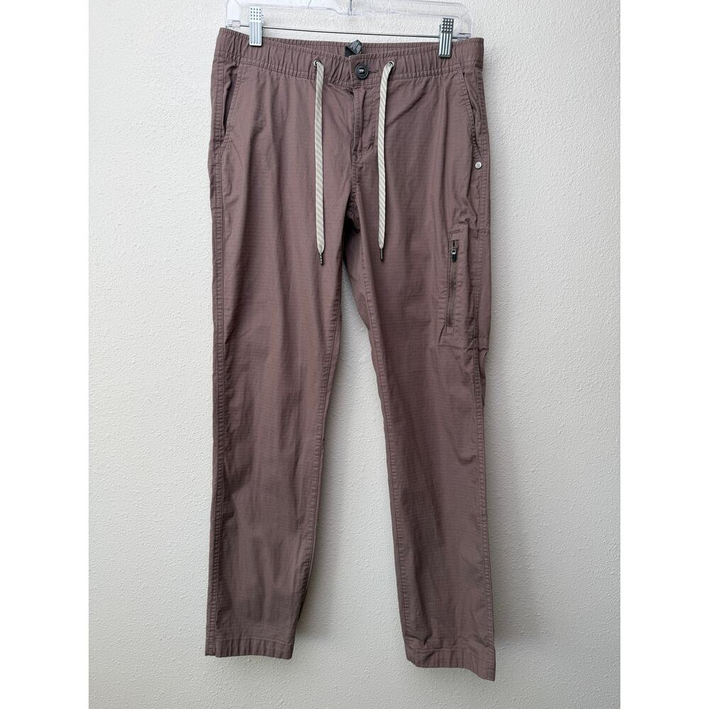 Vuori Ripstop Jogger Pants Muted Plum Brown Utility Women's US S - Picture 3 of 13